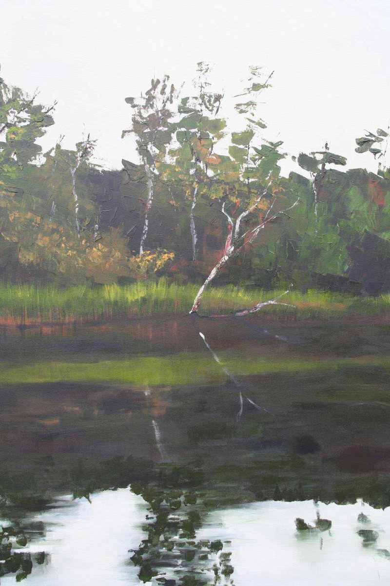 Glenelg River 4, acrylic on canvas, painting by Heather Wood for sale for $980.